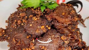 Empal Goreng, Java style fried beef meat