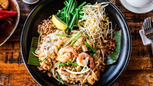 Pad Thai Iconic stir-fried noodle Thai cuisine