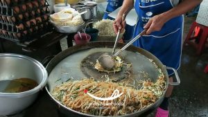 Pad Thai Street Food in Thailand Iconic Street food with sweet-sour flavors