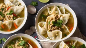 Pancit Molo Filipino Noodle Soup