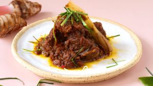 Beef Rendang Singaporean Street Food