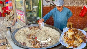 Kabuli Pulao Pakistani Street Food