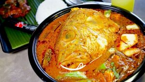 Fish Head Curry Singaporean Street Food