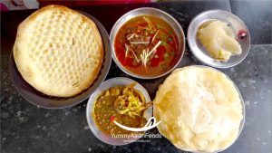 Halwa-Puri Pakistani Street Food