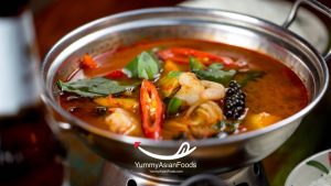 Tom Yum Spicy and sour soup favorite Thai cuisine