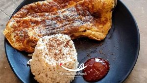 Tortang Talong with Garlic Fried Rice Filipino Rice Breakfast