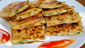 Stuffed Paratha (Stuffed Flatbread) Pakistani Breakfast Dish