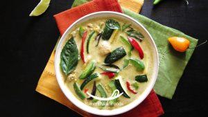 Green Curry Creamy coconut-based curry Thai cuisine