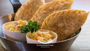 Khuushuur (Mongolian Fried Pastry) Mongolian Dish Recipe