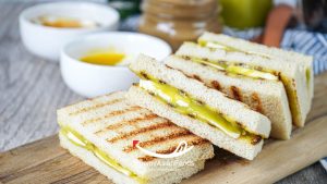 Kaya Toast Singaporean Street Food