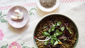 Kaali Daal (Black lentils) Pakistani Vegetarian Cuisine