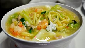 Pancit Lomi Filipino Noodle Soup