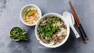 Healthy Vietnamese Food #1. Pho (Rice Noodle Soup)