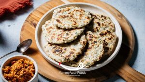 Sri Lankan Breakfast #10. Coconut (pol) Roti