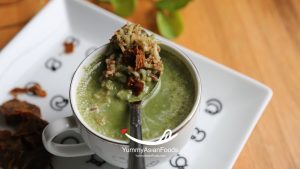 Sri Lankan Breakfast #2. Green Porridge (Kola Kanda)