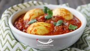 Sri Lankan Breakfast #9. Egg Curry