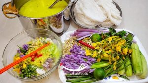 Gathering Ingredients of Cambodian Amok