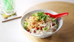 Bubur Ayam (Indonesian Breakfast Porridge)