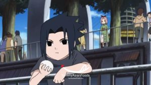 Sasuke's Fondness for Onigiri