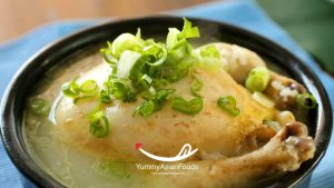 Ginseng Chicken Chinese Soup