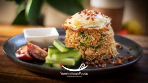 Serve and Enjoy Indonesian nasi goreng